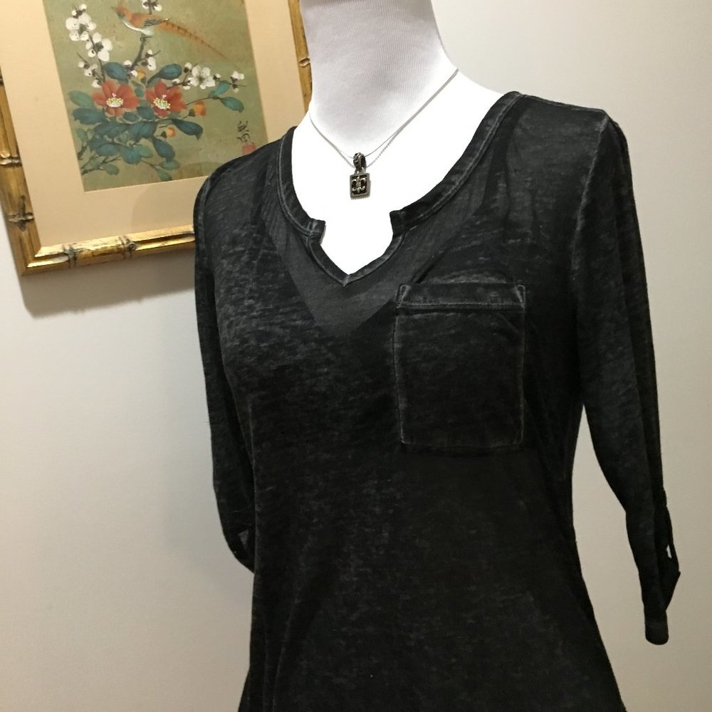3 for $15 Sale: French Connection Sheer Tee - Picture 3 of 11